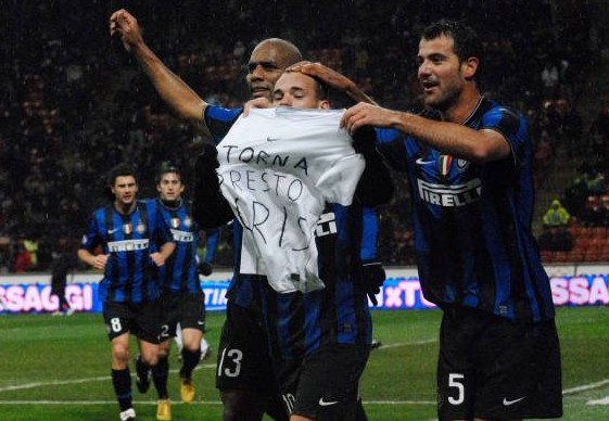 意甲半场：劳塔罗破门，莫拉塔伤退，国米1-0科莫